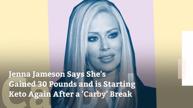 Jenna Jameson Says She's Gained 30 Pounds and is Starting Keto Again After a 'Carby' Break