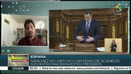 Fracasa investidura de Pedro Sánchez y el martes la buscará de nuevo