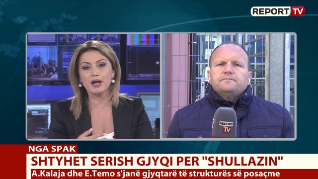 Report TV -Ndryshoi emri i gjykatës, por jo avazi, shtyhet sërish gjyqi për Shullazin