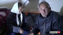 Report TV - 'Ftohtë është qamet, vdiqëm'! Çifti i të moshuarve në çadër: A hahet buka thatë?!