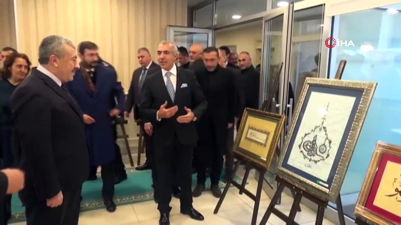 - Emekli polis memurunun ‘Aşk-ı Hat’ sergisi açıldı