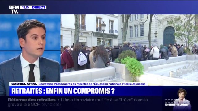 Grève: selon Gabriel Attal, il faut laisser les étudiants passer leurs partiels