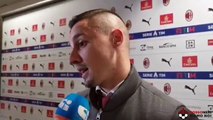 Milan-Sampdoria le parole di Krunic in mixed zone