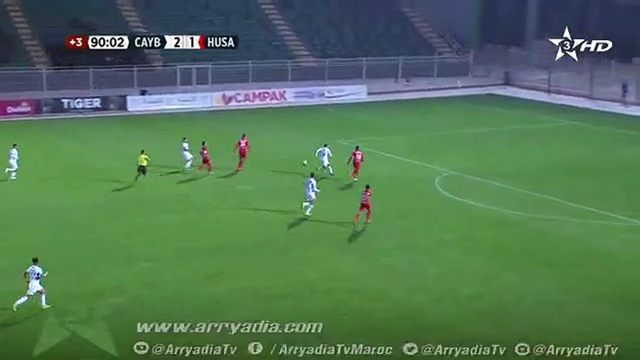 يوسفية برشيد 3-1 حسنية أكادير هدف أسامة حفاري في الدقيقة 90+1 . #البطولة_الإحترافية|الجولة09|