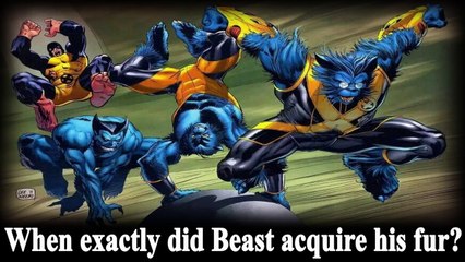 How Beast got his fur. Do u know? Watch 2c - Comics on the pyre