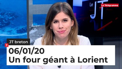 JT Breton du lundi 6 janvier 2020 : un four géant à Lorient