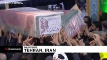 İran dini lideri Hamaney öldürülen General Süleymani için gözyaşı döktü