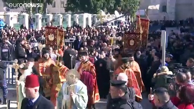 Orthodoxes Weihnachtsfest in Bethlehem