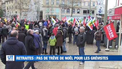 A la Une : La mobilisation continue contre la réforme / La Loire vient en aide à l'Australie / Les verts font le job en Corse / J'aime la galette...