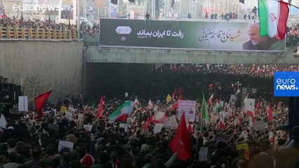 گزارش اختصاصی یورونیوز از مراسم تشییع قاسم سلیمانی