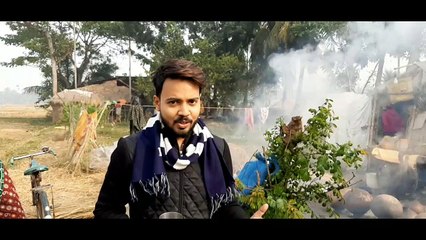 গ্রামের ব্যস্ত একটি সকাল|| খেজুর রসের থেকে গুড় তৈরির পদ্ধতি ||