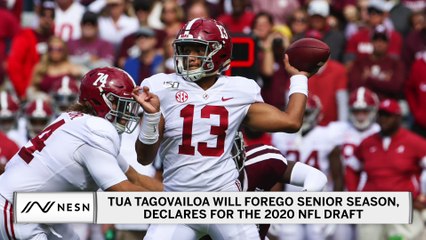 Tua Tagovailoa Declares For 2020 NFL Draft, Is He On Patriots Short List?