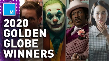 These films, shows, artists won big at the 2020 Golden Globe Awards