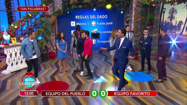 ¡Descubre quién se llevó el Sin Palabras de este lunes con un gran puntaje! | Venga La Alegría