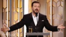 Ricky Gervais Goes Unfiltered in Golden Globes Monologue | THR News