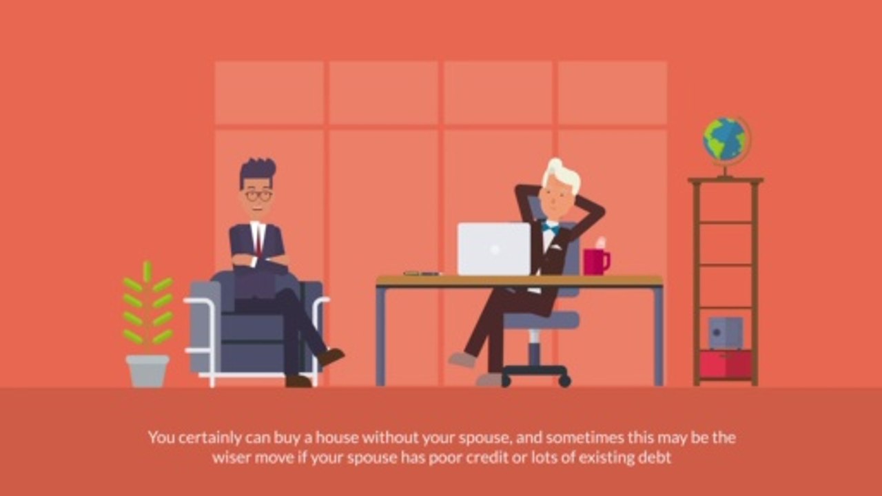 Pros and Cons of Buying a Home Without Your Spouse