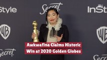 Awkwafina Gets A Golden Globes Win