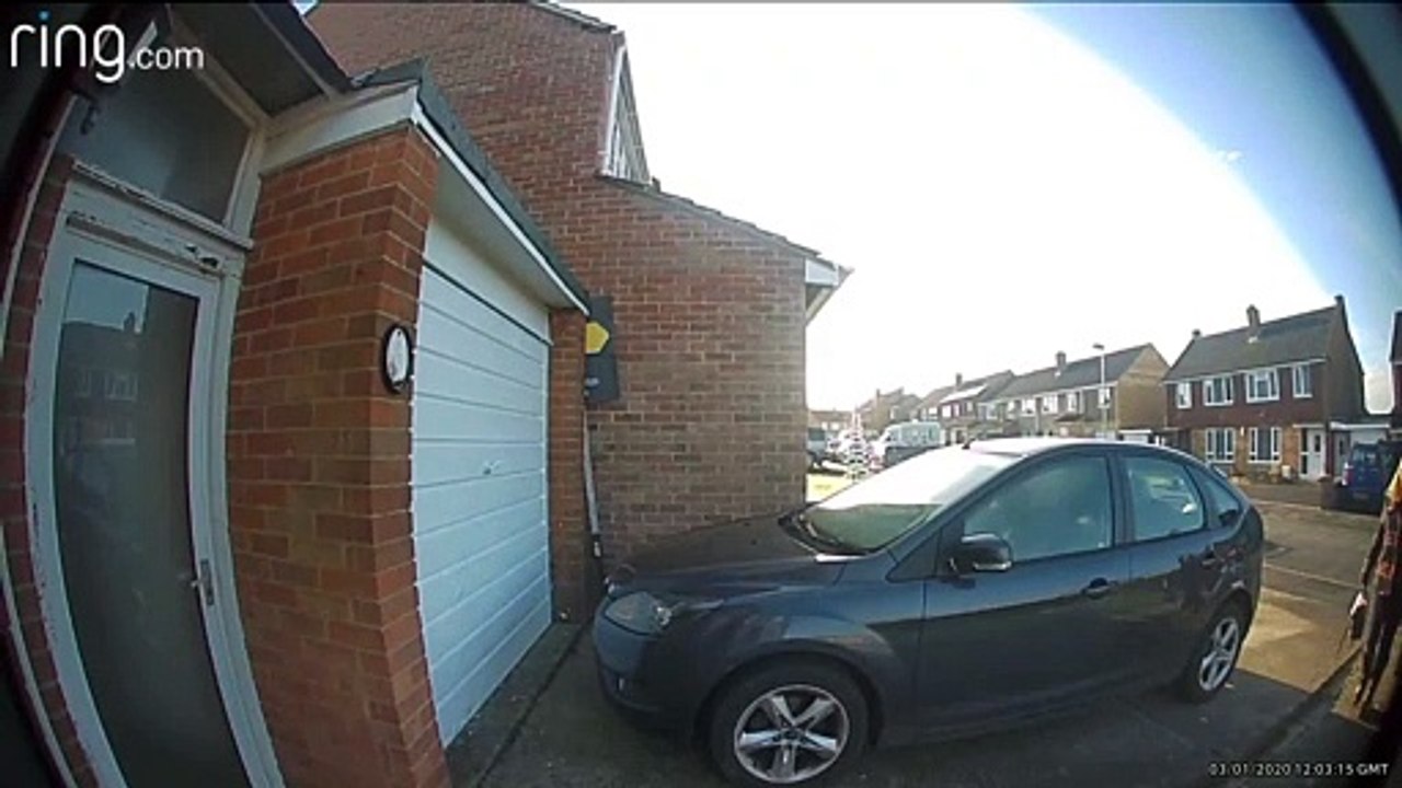 Parents Have Fun with New Doorbell