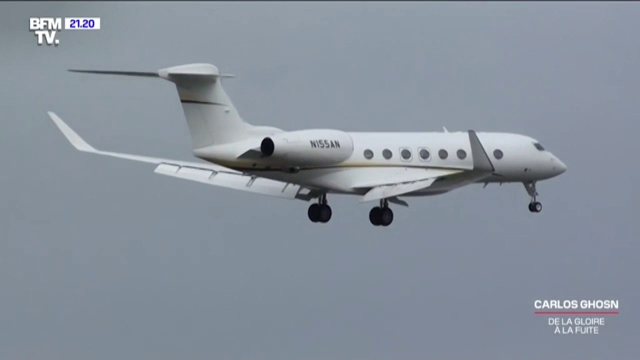 "Carlos Ghosn, de la gloire à la fuite": "Lors des 7 semaines qui ont précédé l'arrestation de Carlos Ghosn, son jet a décollé à 8 reprises de Beyrouth"