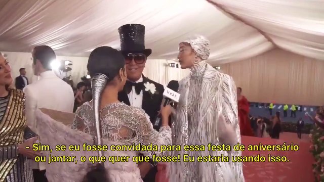 Gigi Hadid em entrevista para Vogue no Met Gala 2019 [LEGENDADO PT/BR]