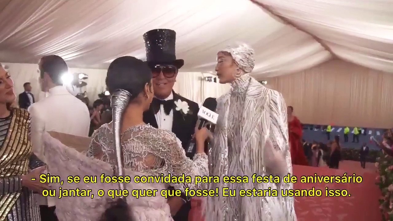 Gigi Hadid em entrevista para Vogue no Met Gala 2019 [LEGENDADO PT/BR]
