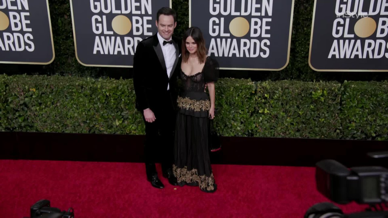 Rachel Bilson and Bill Hader Golden Globes 2020 Arrival