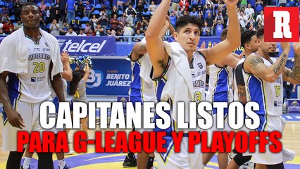Capitanes, con la mira puesta en los Playoffs y la G-League