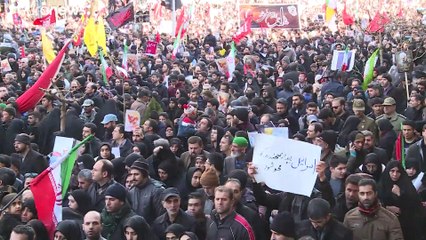 Zwei Millionen fordern Rache für Soleimani