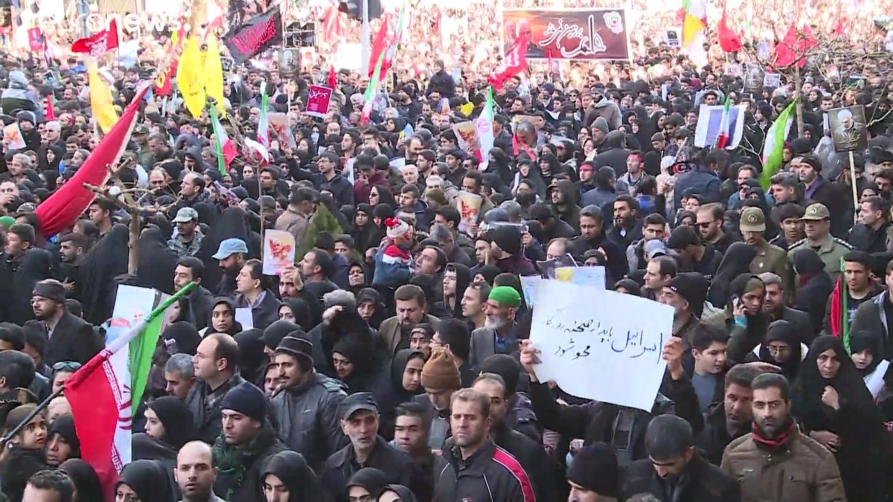 Zwei Millionen fordern Rache für Soleimani
