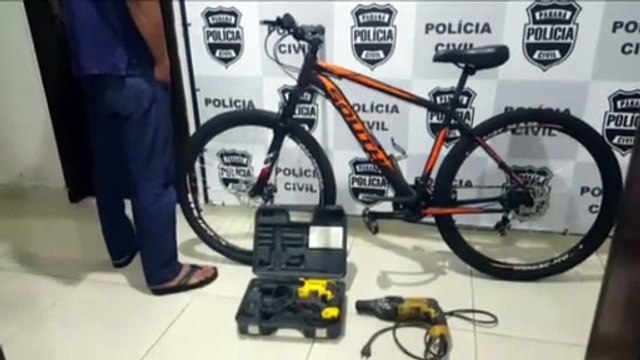Homem é detido pelo GDE com bicicleta e furadeiras que teriam sido furtadas