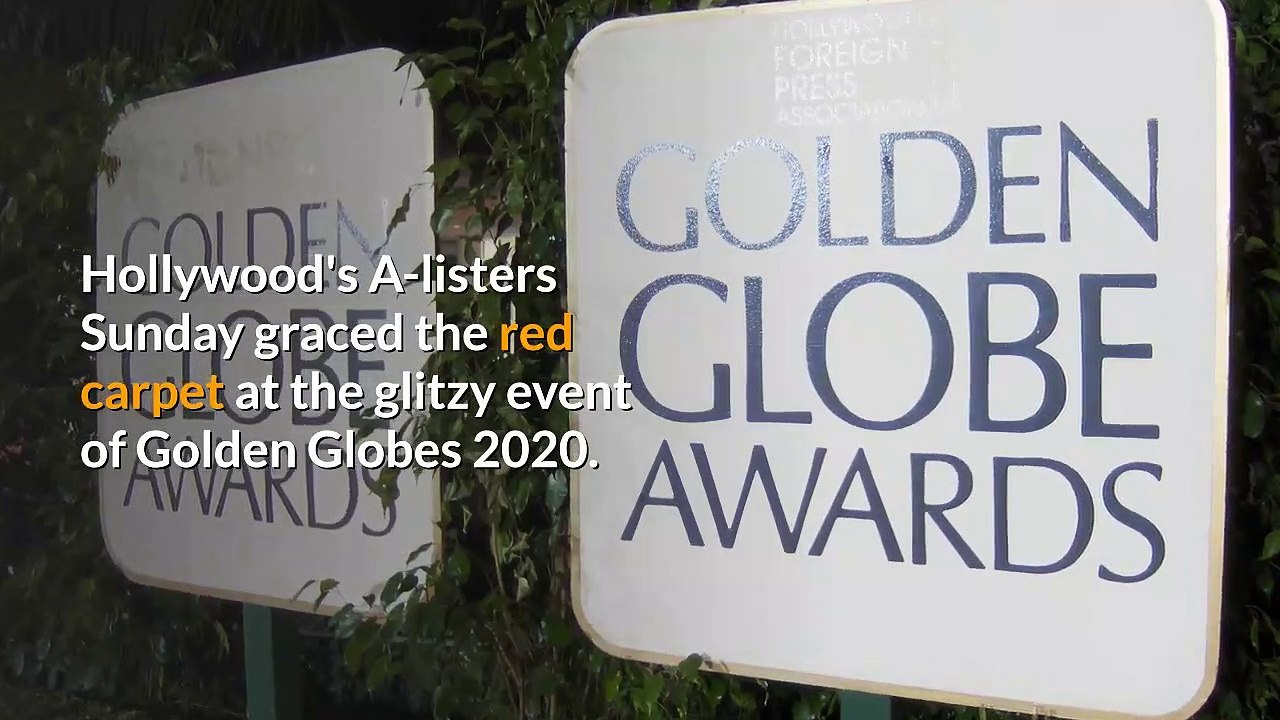 Golden Globes 2020 in pictures: Hollywood stars shine red carpet