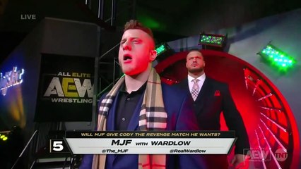 Private Party & Adam Hangman Page segment + MJF promo