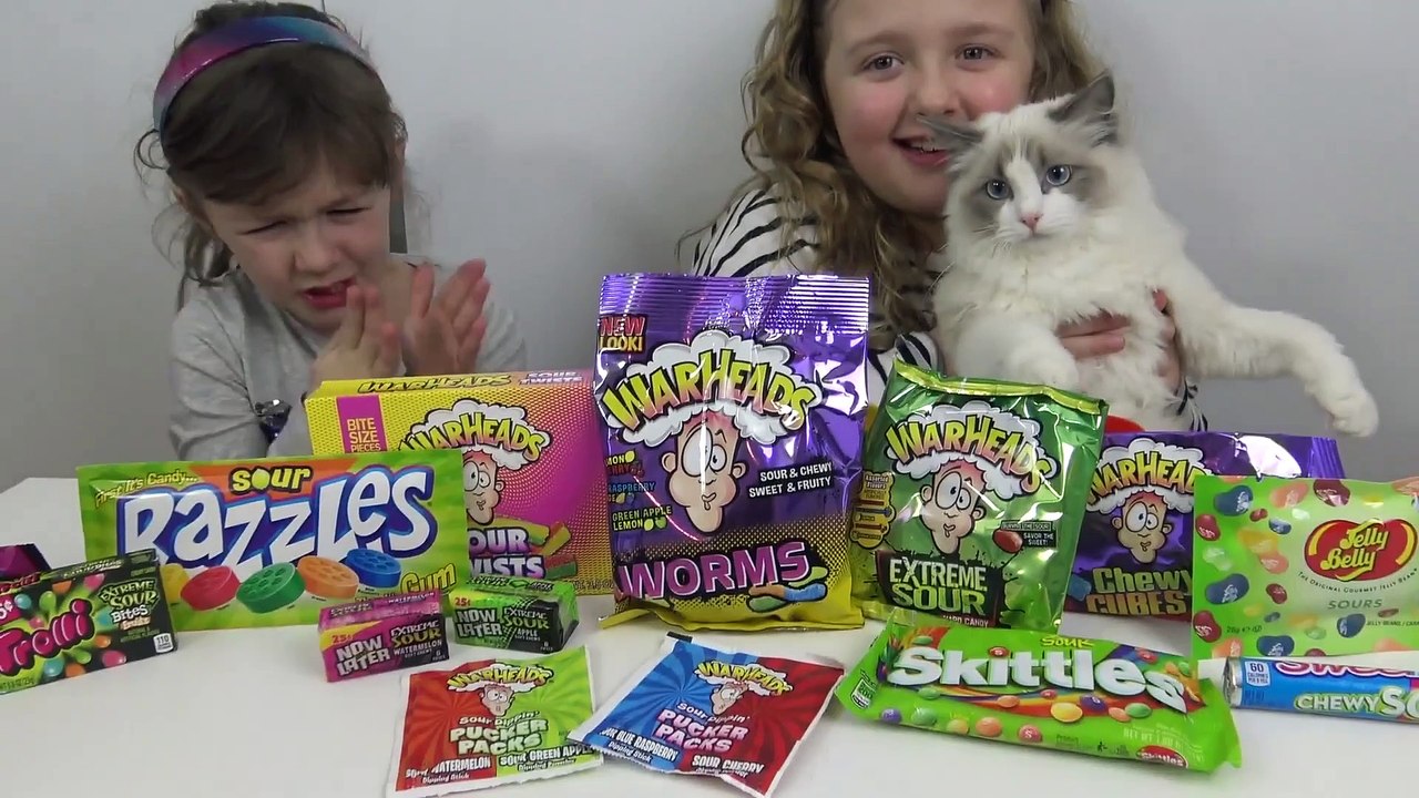 Esperimentando Doces WarHeads Worms - Parte 1