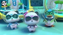 Sheriff Tiburón Está Herido | Súper Panda Héroes | Dibujos Animados Infantiles | BabyBus
