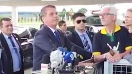 Bolsonaro chama jornalistas de 'espécie em extinção'