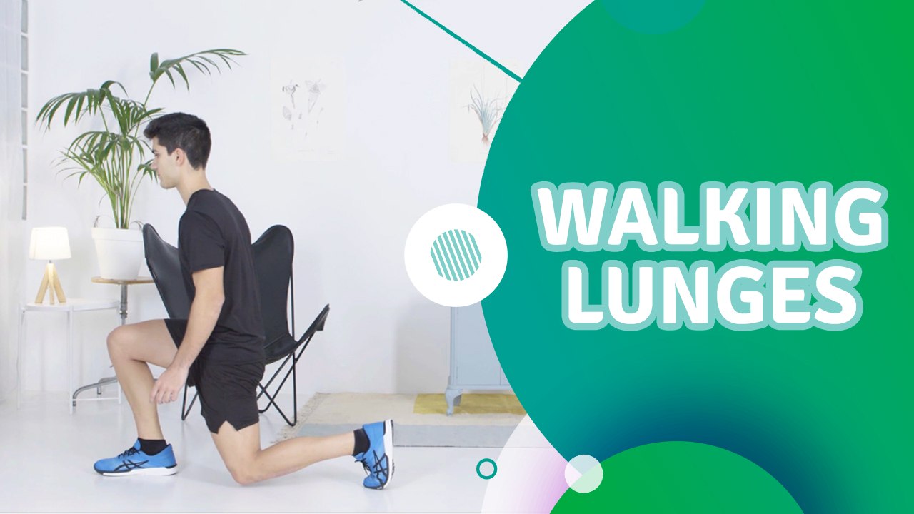 Walking lunges - Fit People