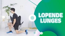 Lopende lunges - Ik Ben Fit