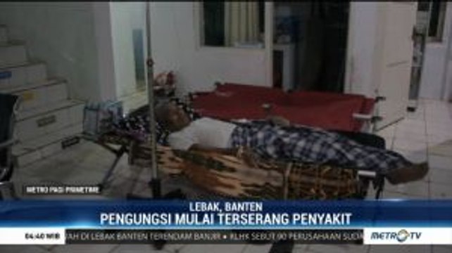 Pengungsi Korban Banjir Lebak Mulai Terserang Penyakit