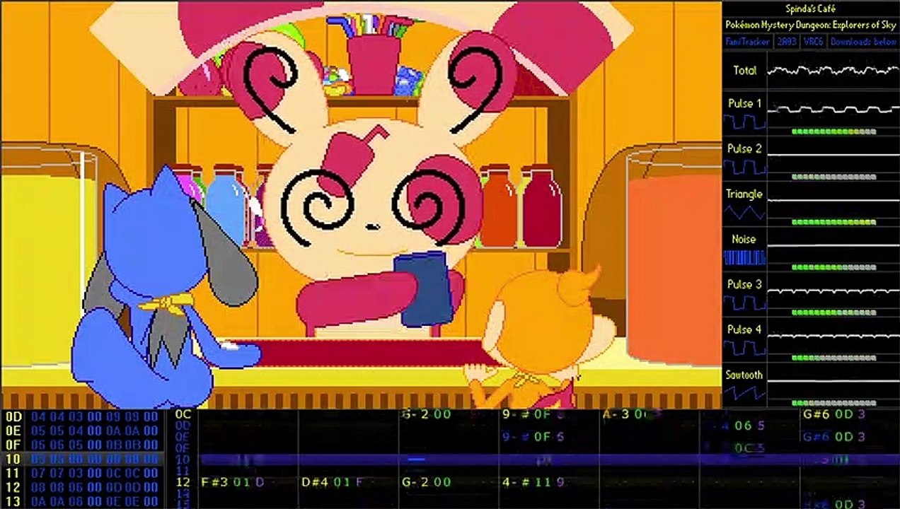 [8-Bit] Spinda’s Café | Pokémon Mystery Dungeon: Explorers of Sky