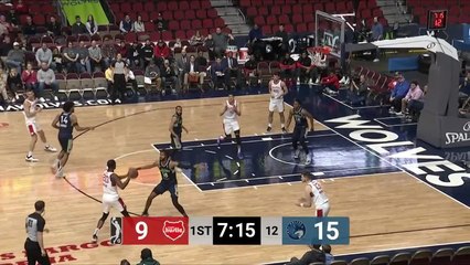 James Webb III Posts 23 points & 15 rebounds vs. Memphis Hustle