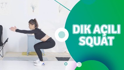 Dik açılı squat - Sporcuyum