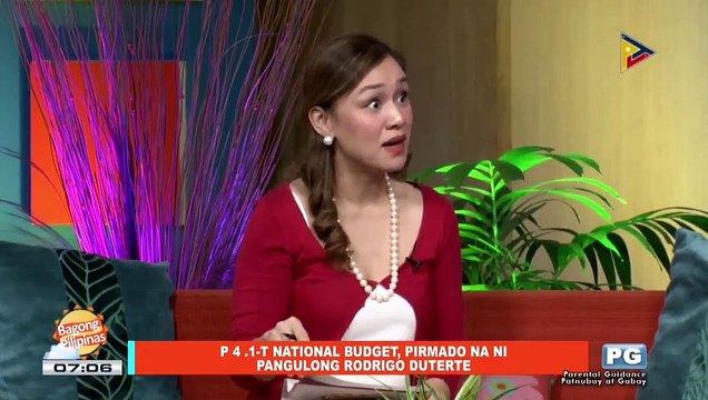 NEWS AND VIEWS: P4.1-T National Budget, pirmado na ni Pangulong Rodrigo Duterte; PDEA Chief: Ulat ni VP Leni sa iligal na droga, isang political attack lamang laban kay PRRD
