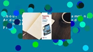 About For Books  Programming Arduino: Getting Started with Sketches  For Free