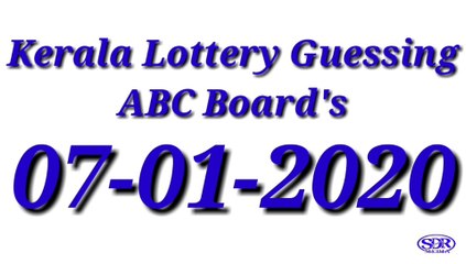Kerala Lottery Guessing Today ABC
