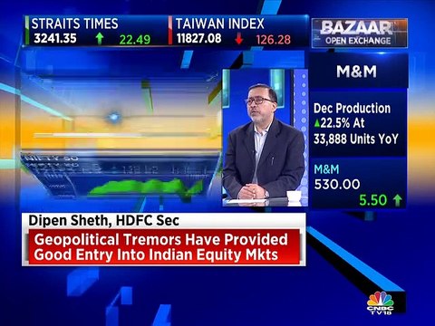 Geopolitical tremors have provided good entry into Indian equity markets, says HDFC Securities