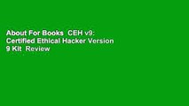 About For Books  CEH v9: Certified Ethical Hacker Version 9 Kit  Review