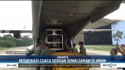 Modifikasi Cuaca Jabodetabek Kembali Dilakukan