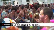 شاهد: انطلاق الاحتفالات غير الرسمية لكرنفال ريو دي جانيرو