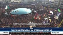 Warga Iran Iringi Pemakaman Soleimani Korban Pembunuhan AS