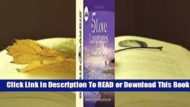Online The 5 Love Languages: The Secret to Love that Lasts For Trial
